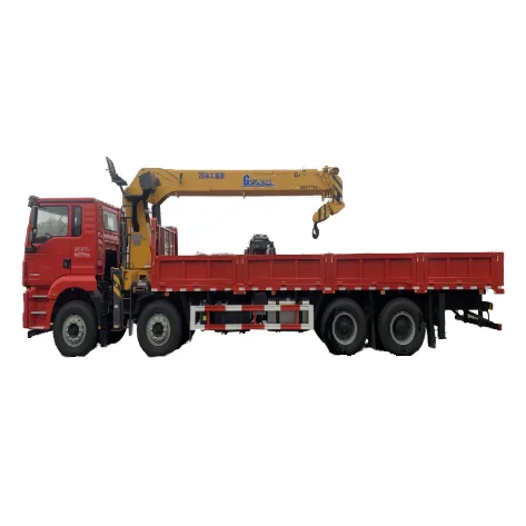 Truck Trailers with Lifting Crane Efficient Product for Heavy Lifting Needs