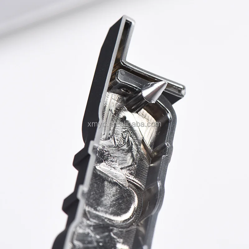 Custom ABS Car Letter Label Auto Chrome Matt Silver Motorcycle Emblem With 2 Pins