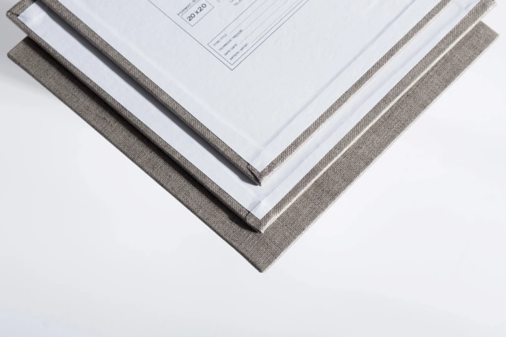 
Pure Linen with transparent coating in 346gsm canvas panels or canvas boards for painting 