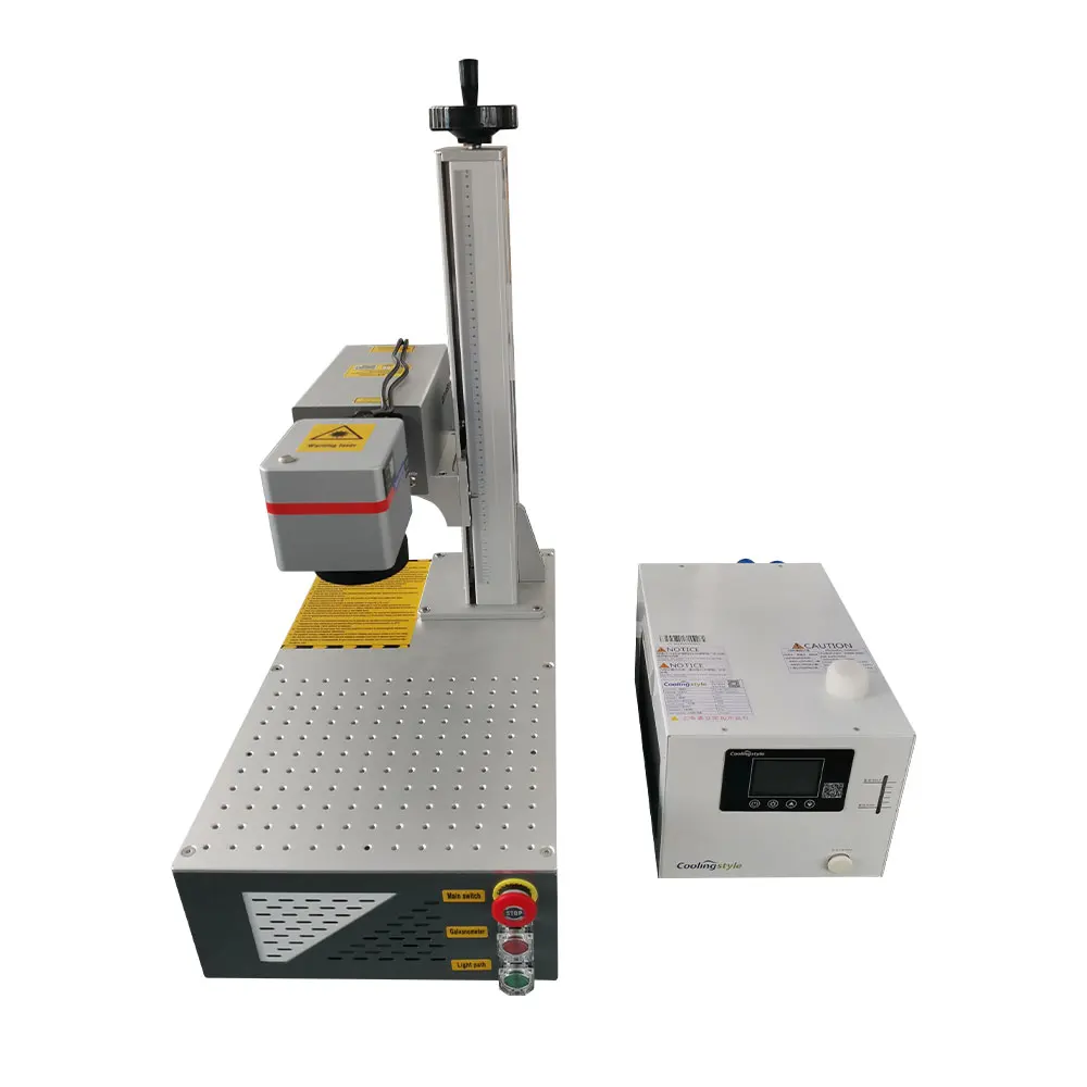 3W 150*150mm  5W 175*175mm  UV Laser marking machine for Plastic, glass, ceramic, metal, PVC, cloth, aluminum, silicone, jade