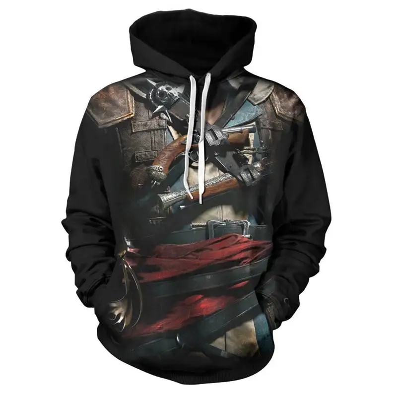 Wholesale Heavy Organic 100% Cotton hoodies Unisex Hoodies Oversized 3D skeleton prints denim jacket for man