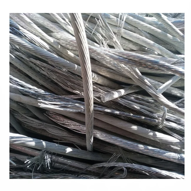 Manufacturers direct sales of high purity scrap aluminum wire 6063 high quality enamelled wire bare scrap aluminum wire