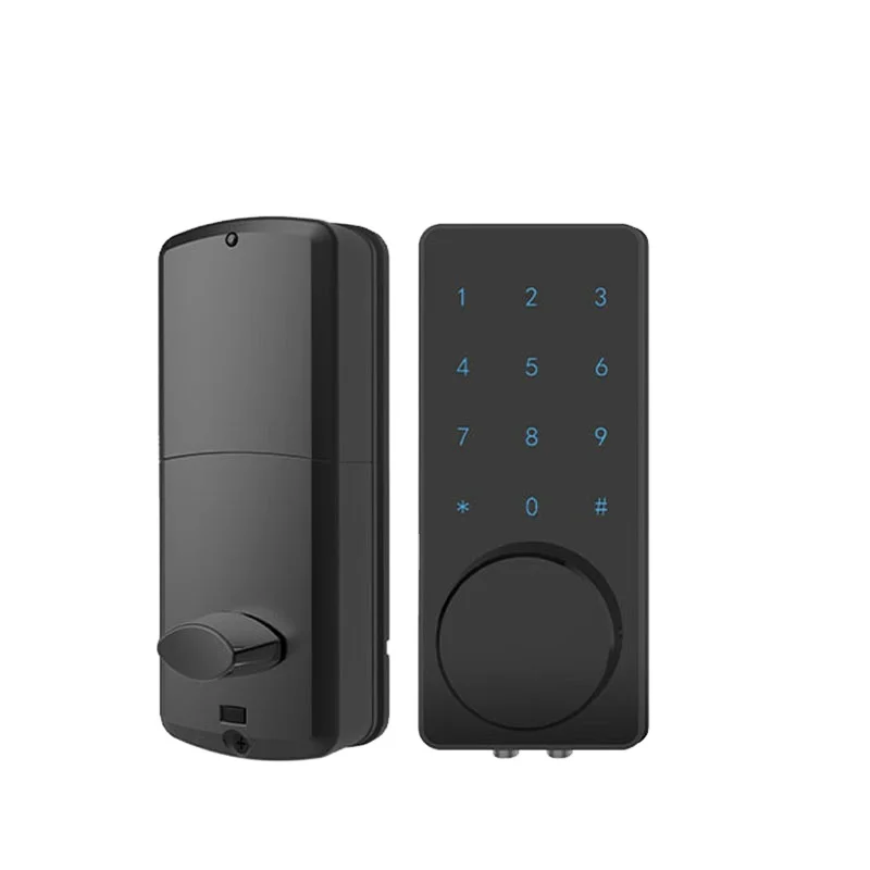 Smart Front Entrance Deadbolt Smart Lock Tuya Lock Keyless Door Lock Password Bedroom Wooden Door Cloud,memory Card S110B-TUYA