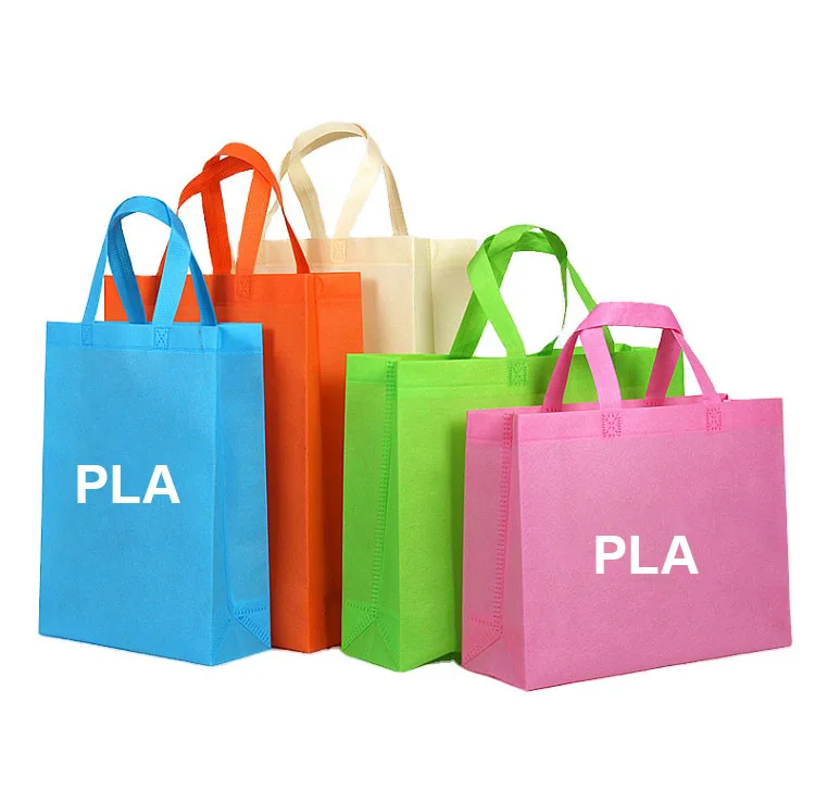 Custom Logo Printed Promotional Grocery tote Bag Shopping Bag PP Non Woven Bag For Supermarket