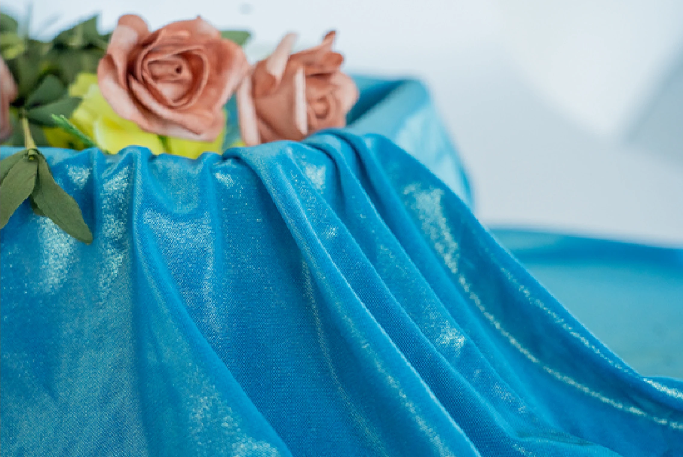 Prepare for shipment Stretch Power Mesh for Garment Clothing Foiled 92%Nylon 8%Spandex 4 way Stretch Textile Custom Fashion