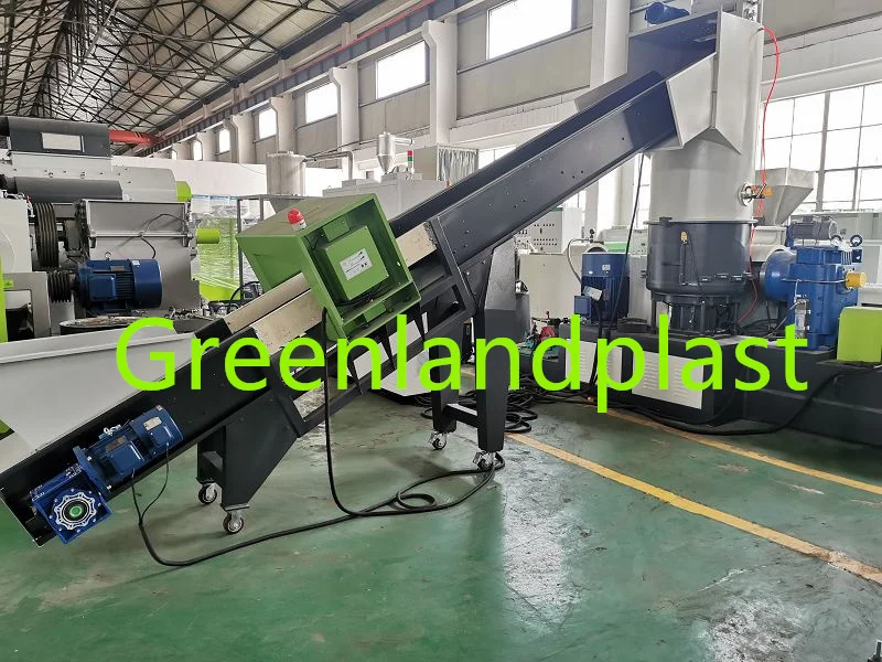 Greenlandplast PP PE film granulation machine film recycling granulation machine