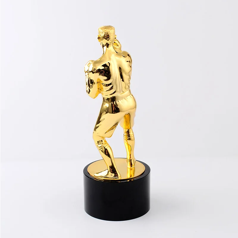 New DIY Beech Wood and Star Crystal Golf Trophy Customized Cricket Volleyball Metal Trophy Cups Wooden Horse Trophies