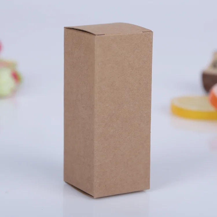 Custom Paper Cosmetic Essential Oil Bottle Packaging Box For Skin Care Product