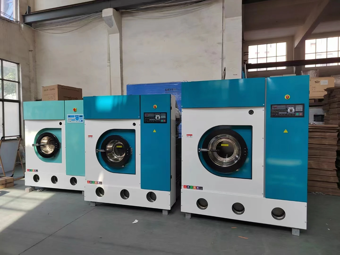 Commercial 10kg Dry-Cleaning Machine for Busy Establishments Electric & Steam Fuel with 15kg-50kg Capacity Options