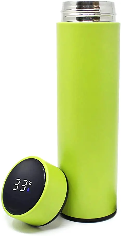 Wholesale Cheap Custom Logo Gift Stainless Steel 304 Smart Water Bottle Coffee Thermos with LED Temperature Display