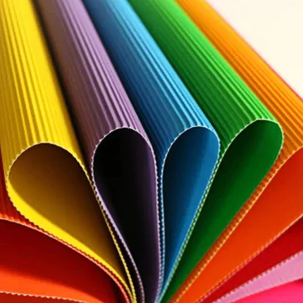 Wholesale customized printing color corrugated paper