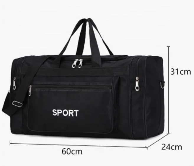 Wholesale cheap foldable travel duffel bag large capacity outdoor sport travel bag for men custom logo gym fitness bag LOW MOQ