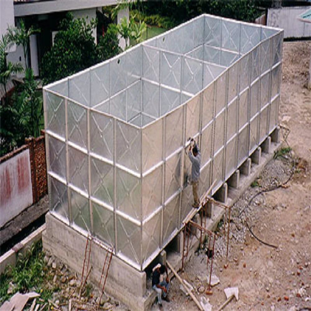 Высокое качество 1220 мм 1220 мм Производство панелей Hx литой оцинкованный стальной резервуар для воды