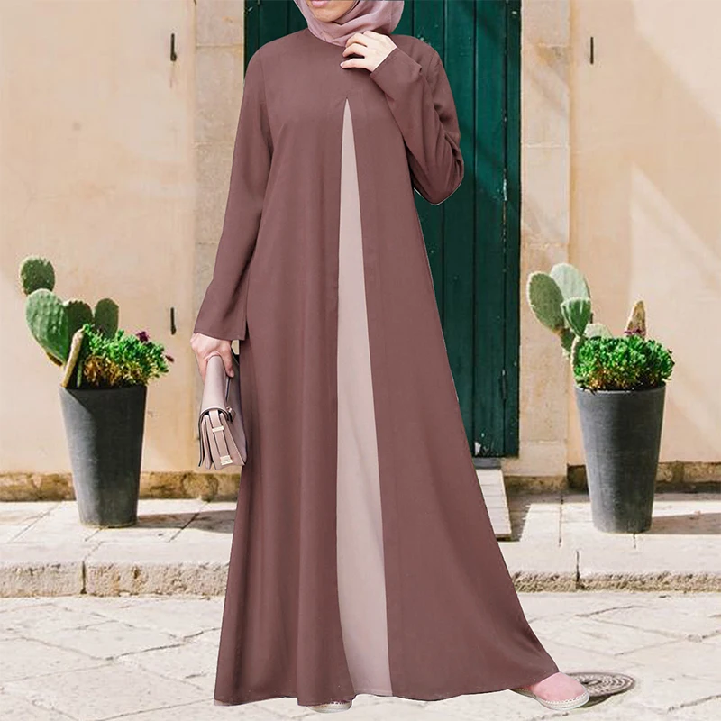 Wholesales High Quality Arab Turkish Long Muslim Dress Abaya Dubai Traditional Islamic Clothing