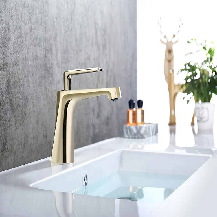 2021 Китай, высокое качество, современный стиль, позолоченный кран для ванной комнаты
