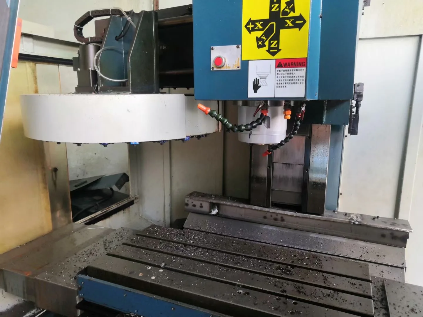 Mitsubishi control system CNC Taiwan FEELER FVP 800A used horizontal CNC machining center