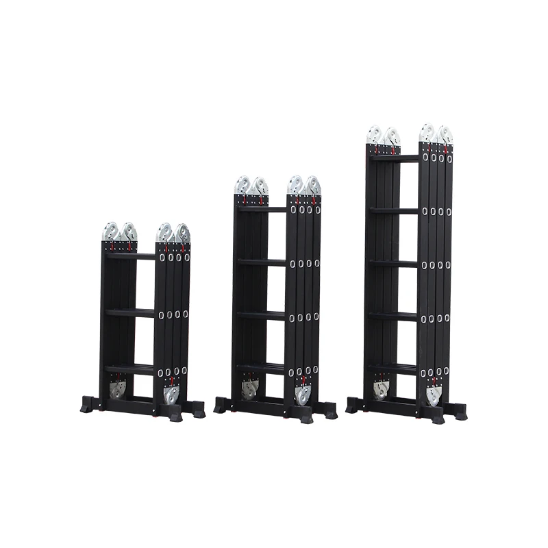 Multifunctional Tall Ladder Platform Aluminium Aluminio Multiproposito Precio De Directo Ajustable Leaning