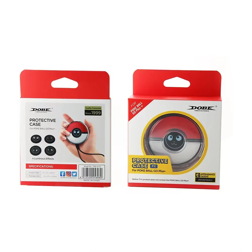 New trend nin tendo switch poke mon pokeball Go Plus clear case pokeball rocker Cap thumb stick cap gaming accessories