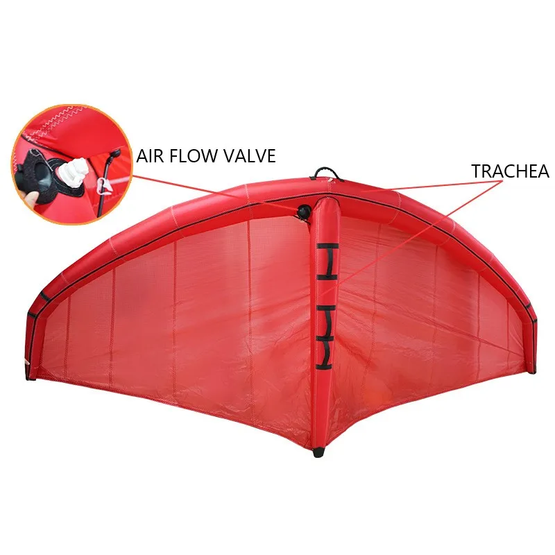 Drop shipping Customize Color Surfkite Windsurf Inflatable Wing foil for Hydrofoil Surfboard