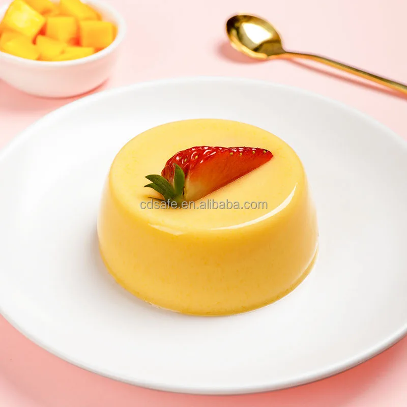 Manufacture Wholesale Fruit Milk Mix 1kg Egg Strawberry Mango Pudding Powder for Children