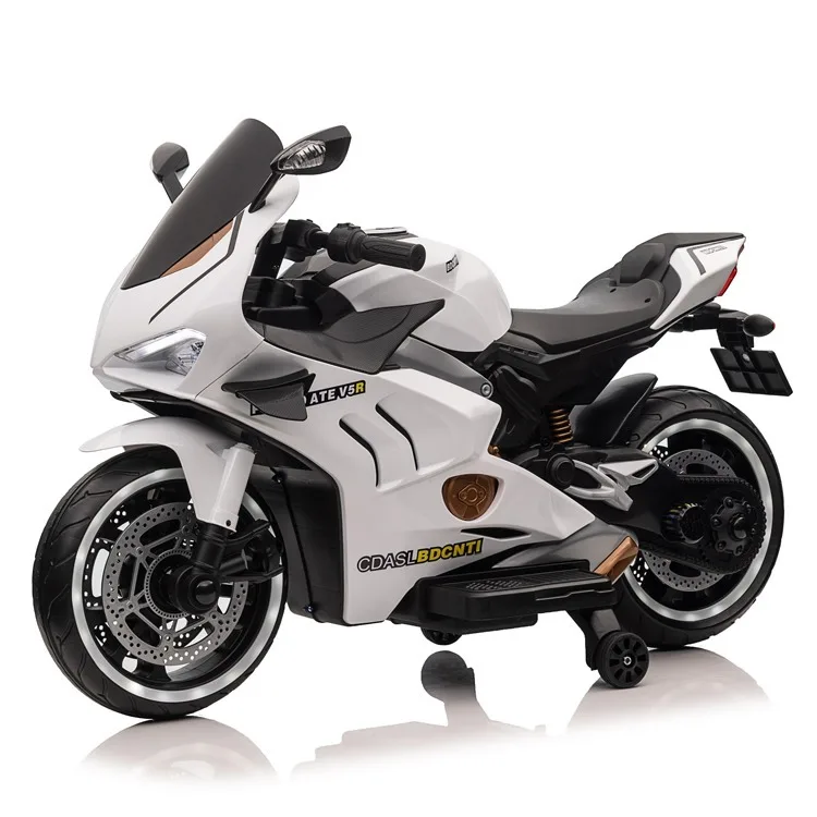 Factory direct sales of the newly designed cool motorcycle with dual-drive electric ride on car