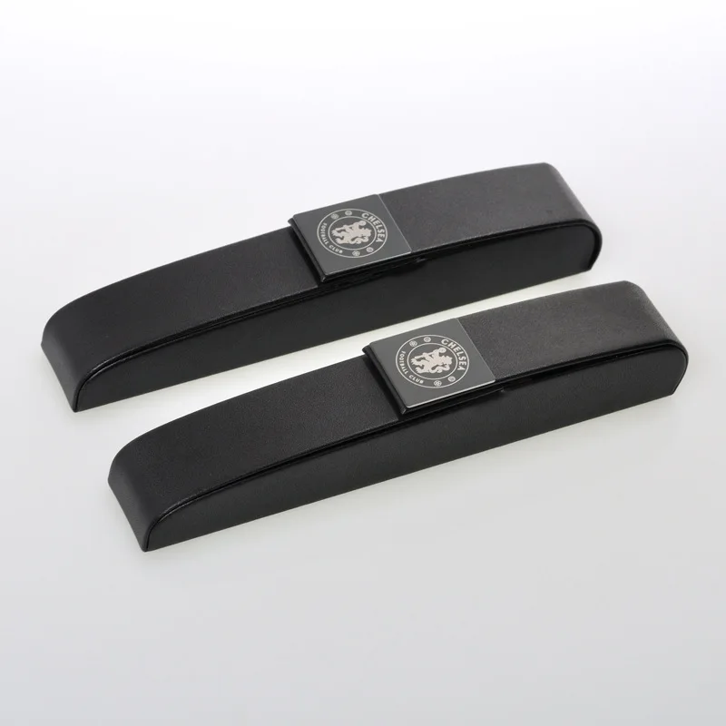 Manufacturers Wholesale Clamshell Single Steel Leather Pen Box Business Portable Signature Gift Packaging Box