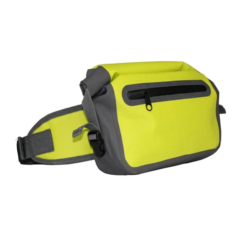 custom 500D pvc tarpaulin sport running belt waterproof waist dry bag fanny pack