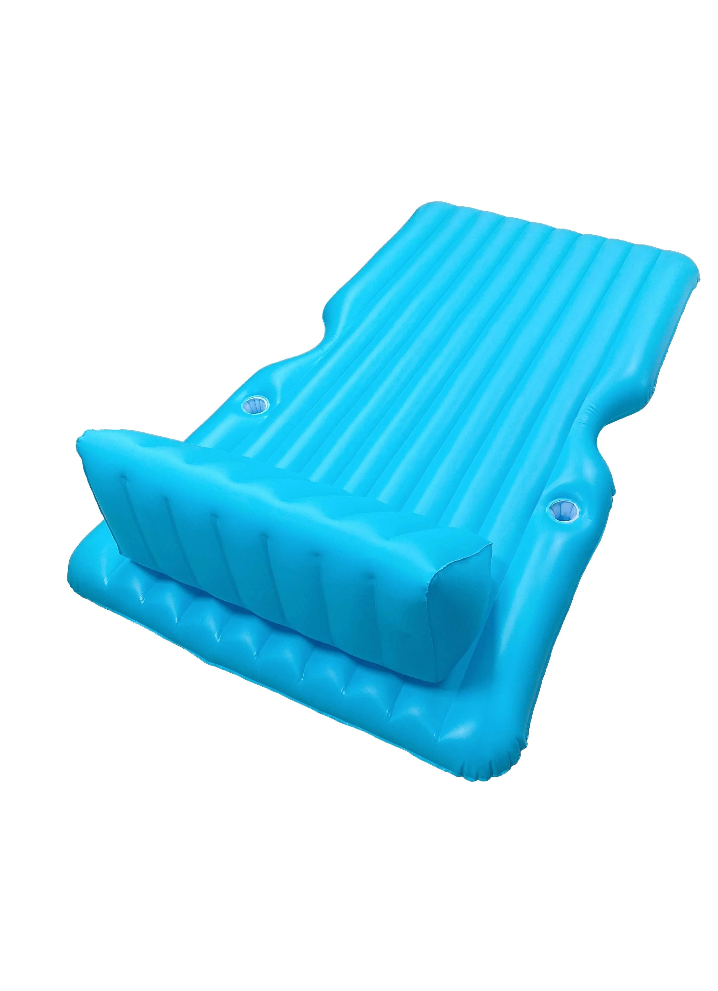 Custom Inflatable Air Beach Mattress Pool Boat inflatable float pool lounge chair for adults