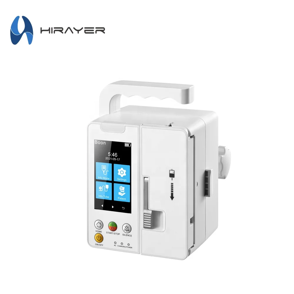 High Quality Medical Equipment Injection Pump Single Channel  with Drip Sensor and Drug Library in Icu People Use