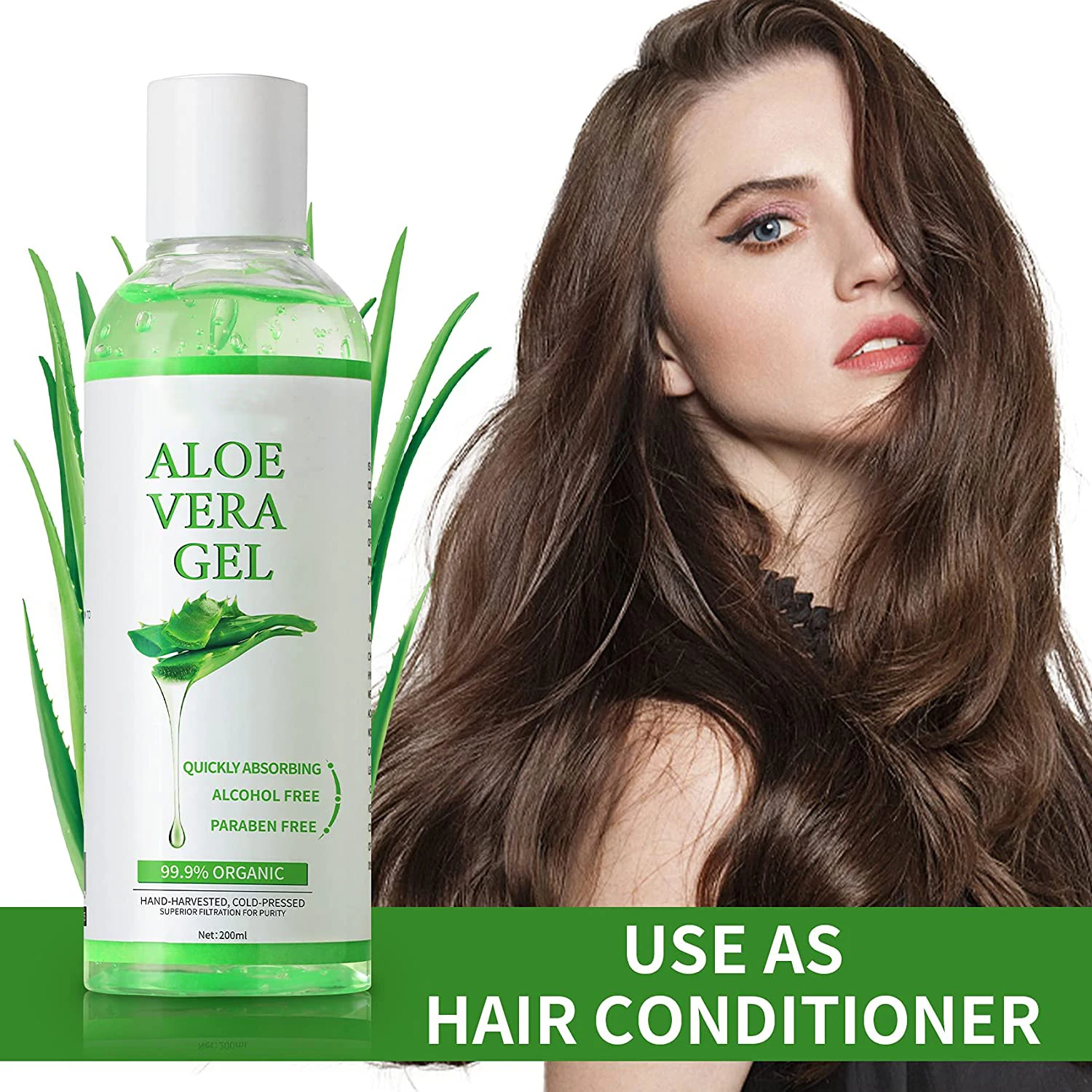 Private Label Moisturizing Face Cream with Remove Acne Sun Burn Powerful Repair Aloe Vera Soothing Gel