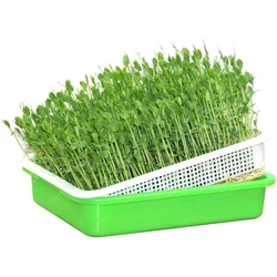 Plant Plastic Breathable Cover Nursery Pot Grow Box Germination Seeding Plate seedling trays plastic nursery