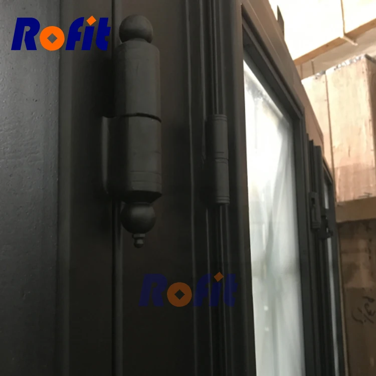New style simple wrought-iron entrance door