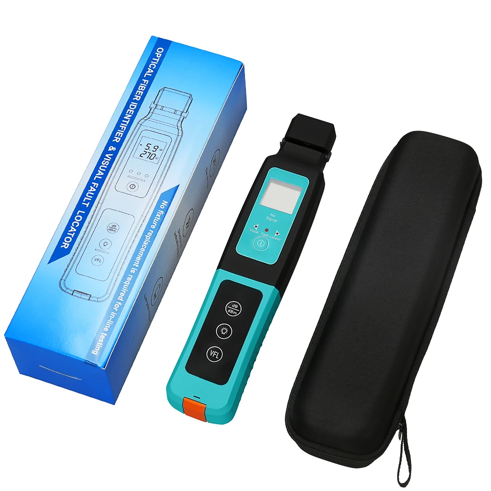 Fiber Optic Identifier  Fibre Identifier 0.25/0.9/2.0/3.0mm Live Detector Identifier 800nm-1700nm SM and MM fiber cable AUA-40