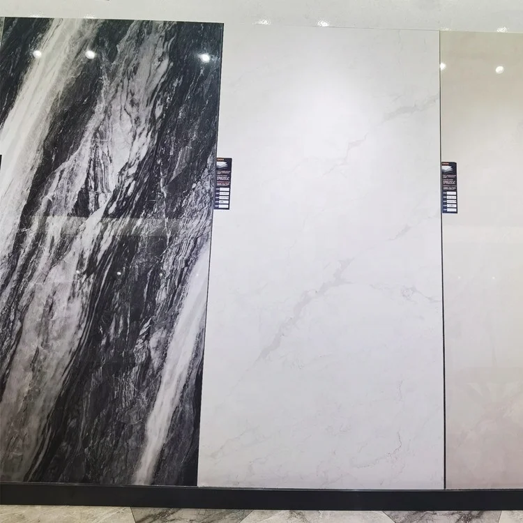 Food-Contact Grade Black Sintered Stone Slabs For Kitchen Countertop Dining Tables