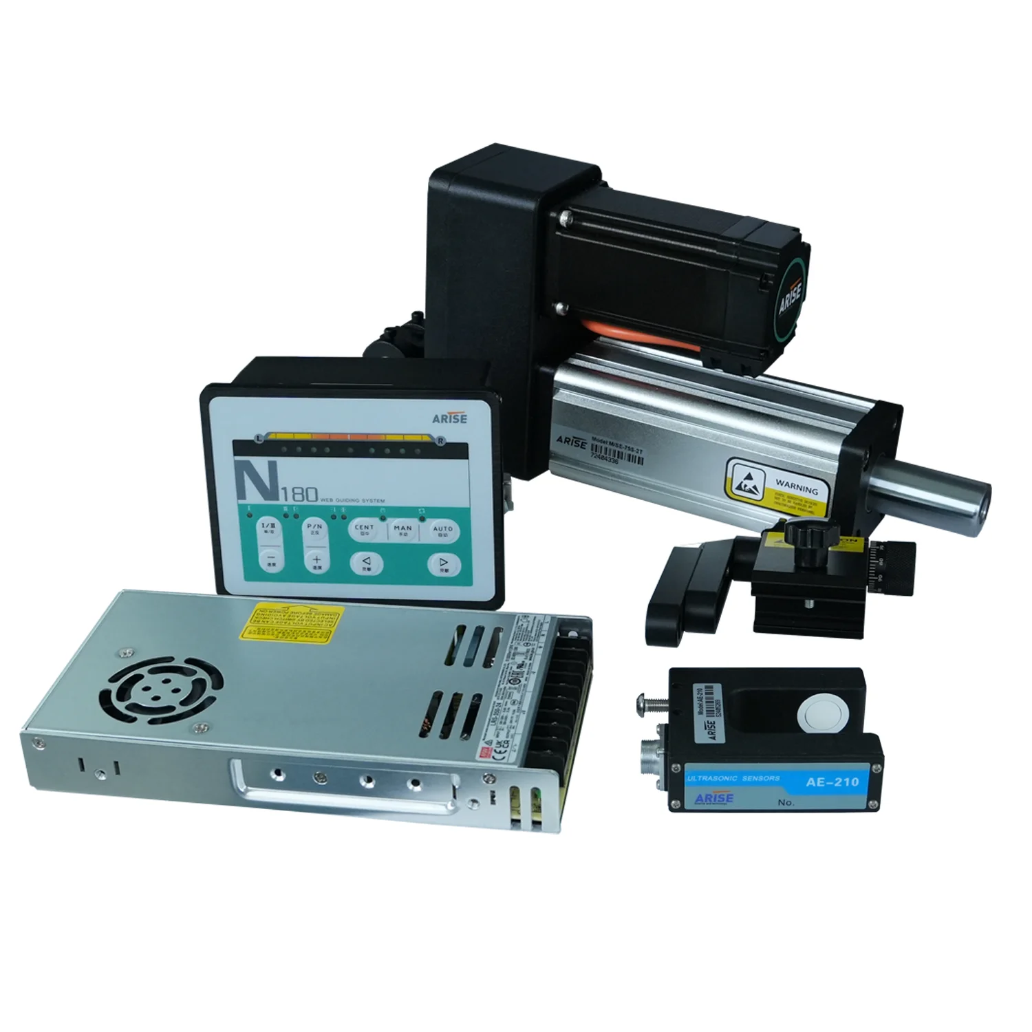 Factory Price Web Guiding System With Web sensor servo motor Web Guide control system