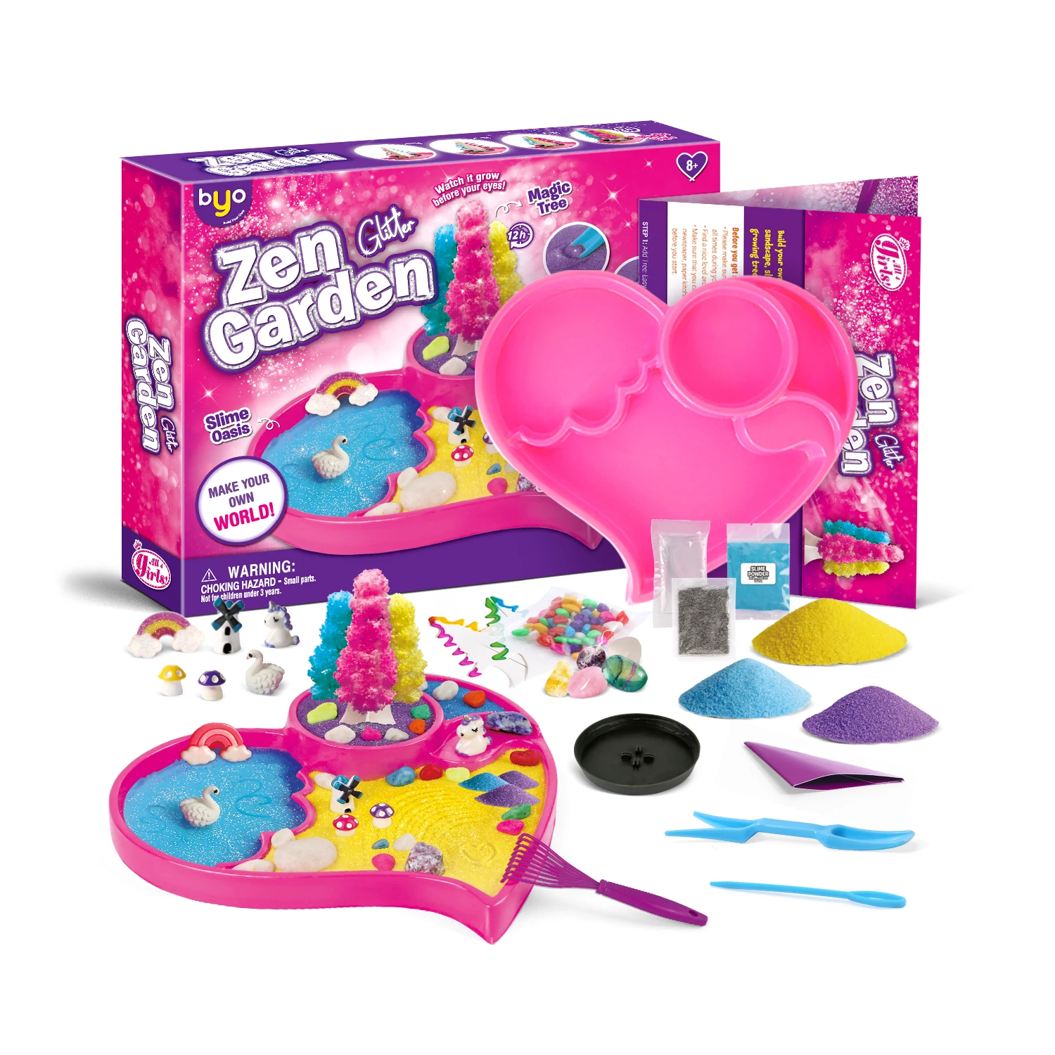 girl exquisite gift make your own world magic tree mini zen garden kit diy garden toy educataional toys for kids