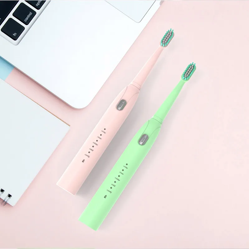 
Manufacturer 360 Degree Rechargeable Vibration Full Automatic Sonic Electric Toothbrush For Teeth Whitening 