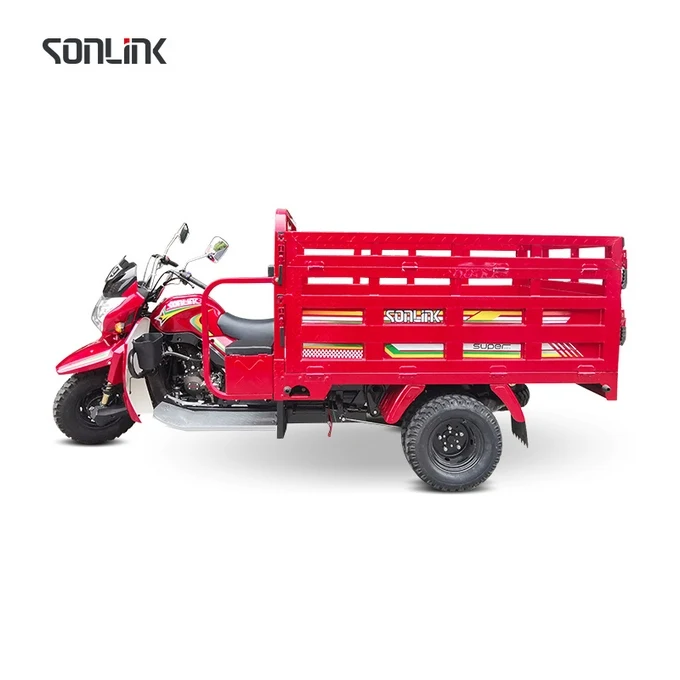 Sonlink  250cc 5 Wheels Motorized Tricycle Max. 3 Tons Loaded 3 wheel Motorcycle