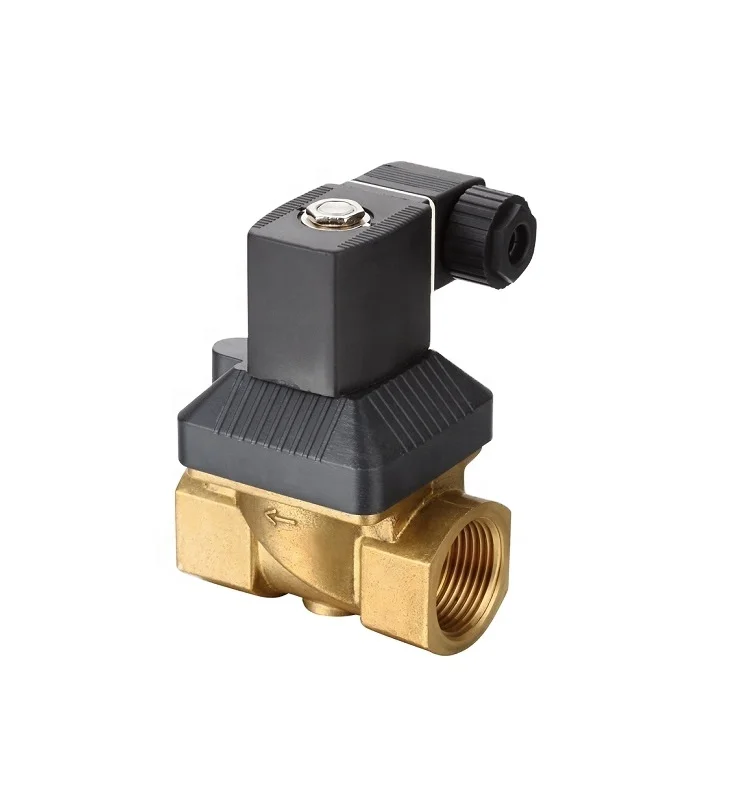 Quanjia 1 inch brass water solenoid valve 24v 2231025B