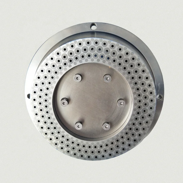 
Newly launched metallic color plastic underwater granulation template 