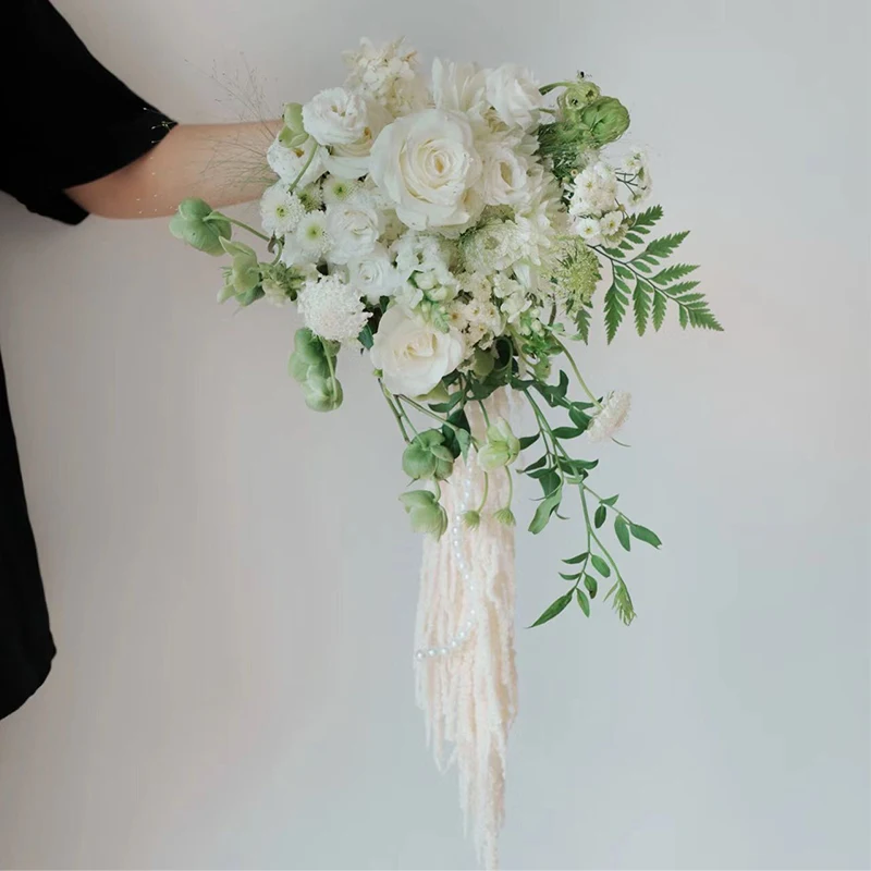 Fantastic New Product Hanging Rice, Natural Dried Flower Tail, Amaranth, Home and Homestay Decoration Photography Prop