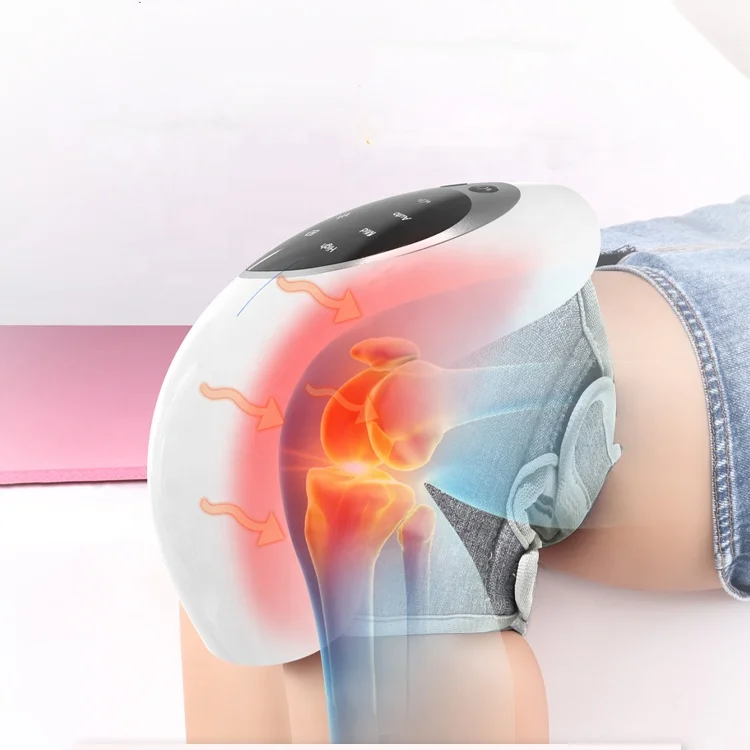 Smart Arthritis Heating New 2023 Knee Massager Belt Joint Wrap Vibration Physiotherapy Electric Knee Massager With Heat