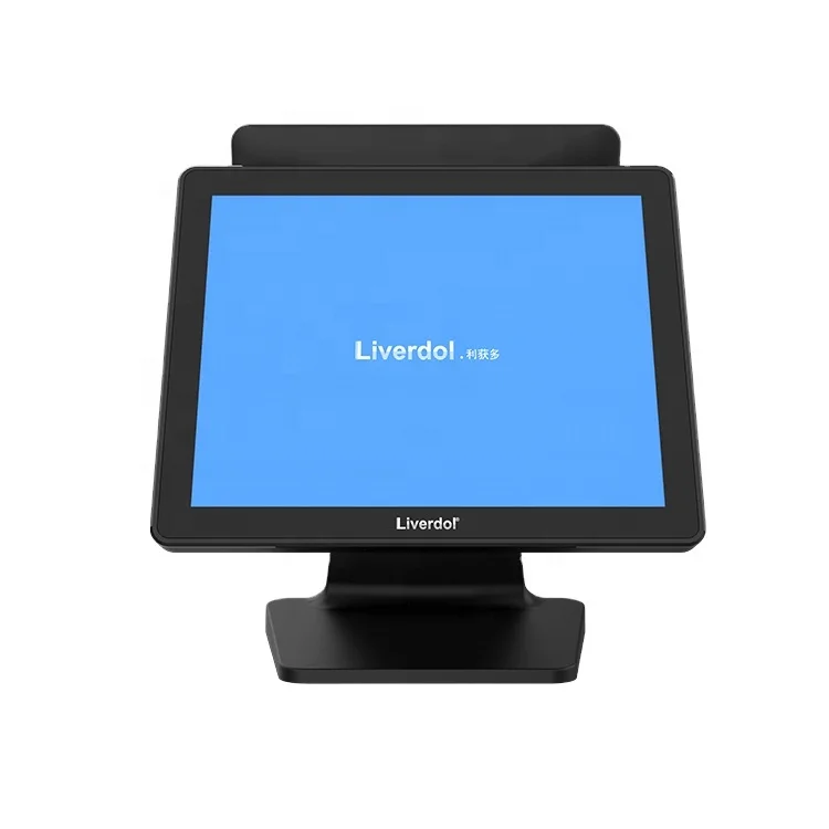 Android 15 дюймов один двойной сенсорный экран Smart All-In-One POS машина с клиентским дисплеем или 11 6 второй дисплей