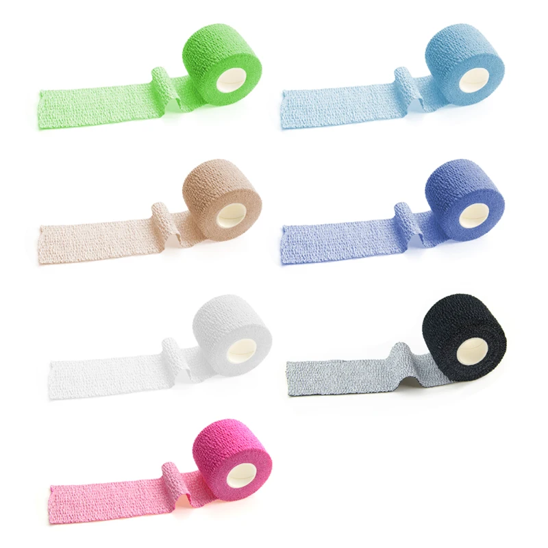 Sport Protection Weight Lifting Thumb Tape EAB Bandage Cotton Crepe Light Elastic Adhesive Bandage