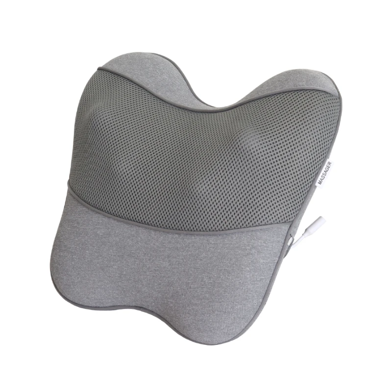 2023 New Factory Original Patent 2000mAh Butter fly Style Spine Neck Back Massagers Pillow Lumbar Back Massager