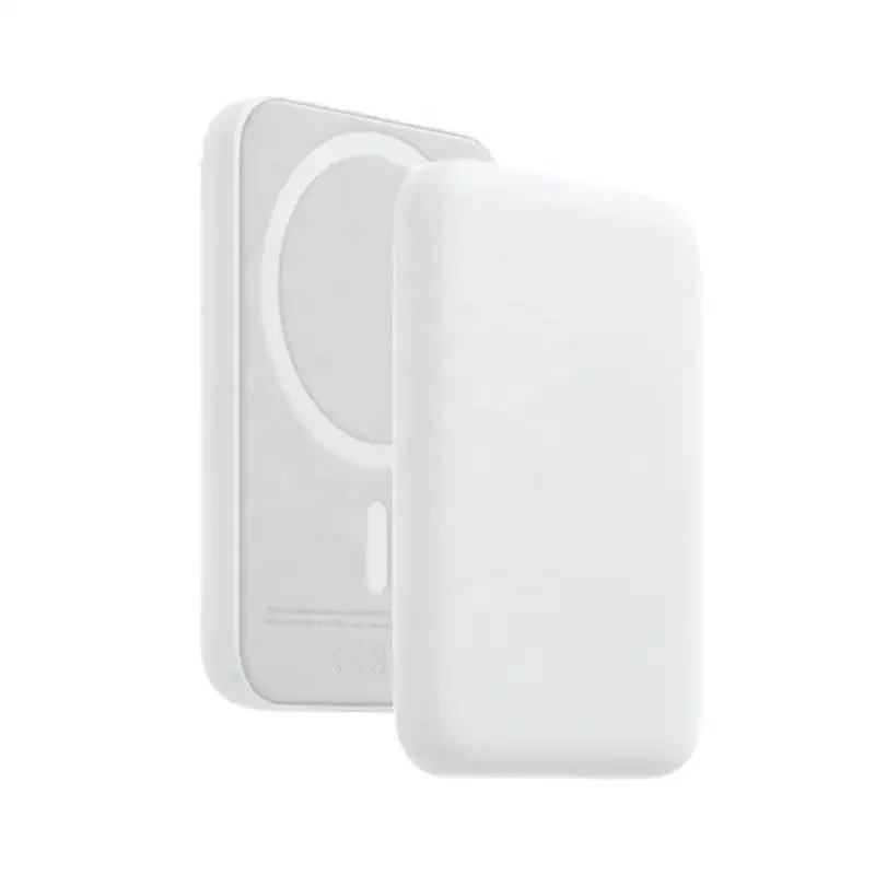 Portable Charge Mini Qi Charger 5000mah Magnet Powerbank Multi 5W OEM Magnetic Wireless Power Bank
