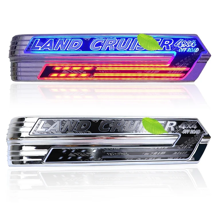 
Upgraded Version Tail Rear Light Kit Spare Tire Wheel Led Trailer Brake LED High Brake Light For Land Cruiser 