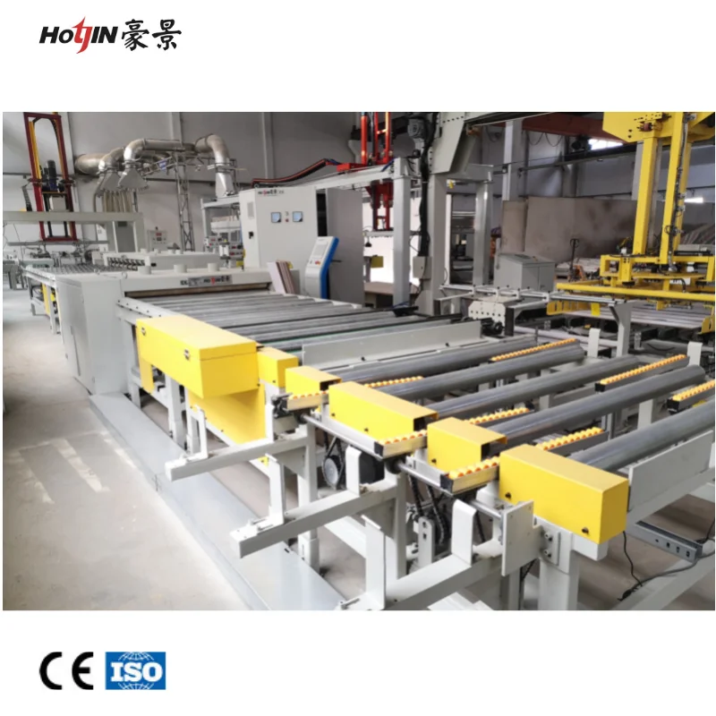 Automatic Cutting line use for Laminate flooring in woodworking machinery