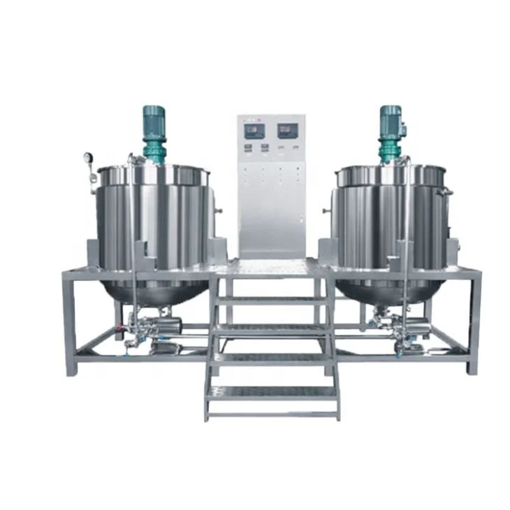 GMP Standard Liquid Detergent Making Machine Cosmetic Lotion Shampoo Liquid Soap Making Machine Blending Tank Mixing Mixer