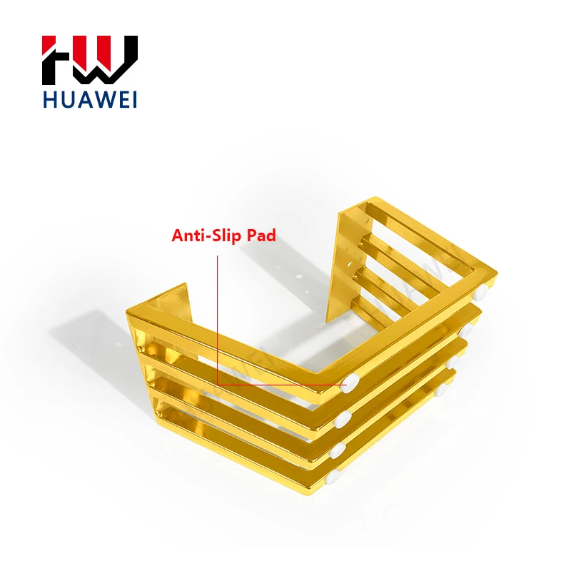 HUAWEI Furniture Frame Fitting Accessories Stainless Steel Sofa Legs Feet Armrest Parts Gold Decorative Metal Sofa Frame